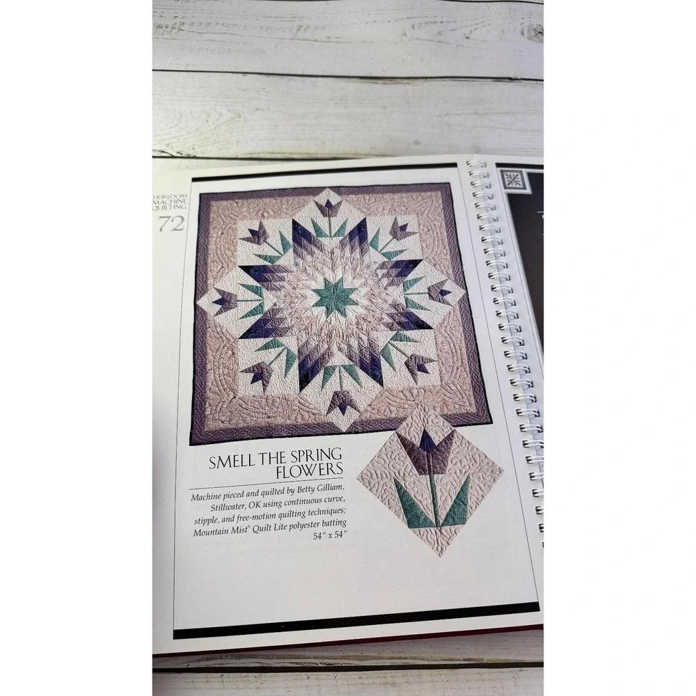 Heirloom Machine Quilting Hargrave 1995 Third Edition C&T Publishing